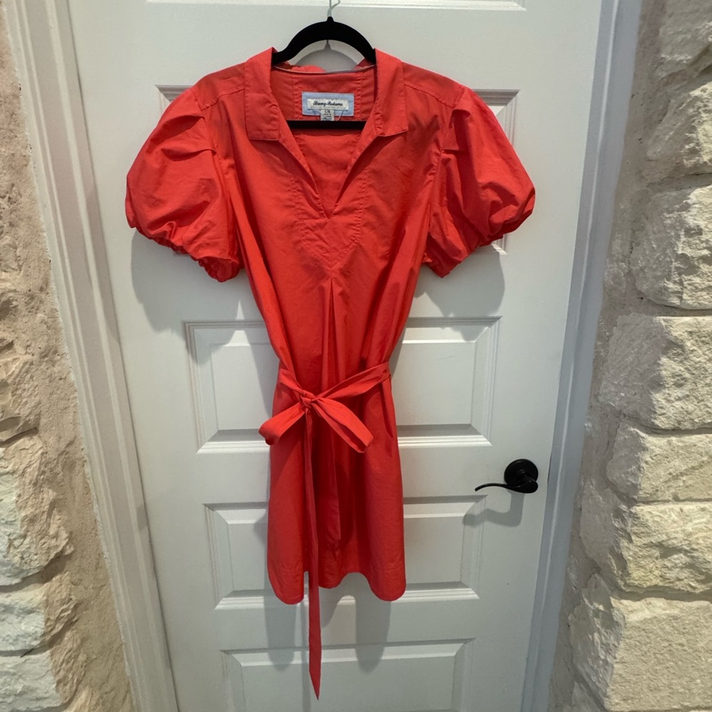 Tommy Bahama Vibrant Coral Dress - Picture 5 of 9